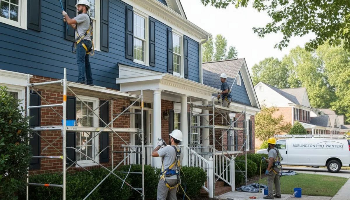 Professional painters serving Greensboro, NC for interior and exterior residential painting projects