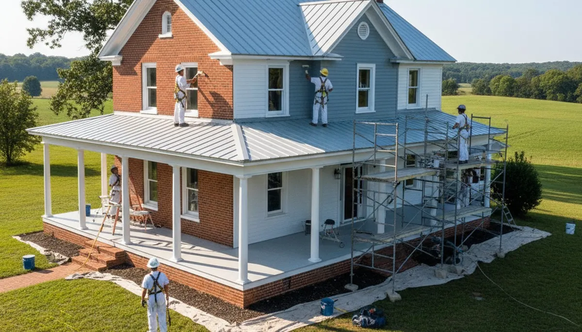 Professional painters serving Greensboro, NC for interior and exterior house painting services