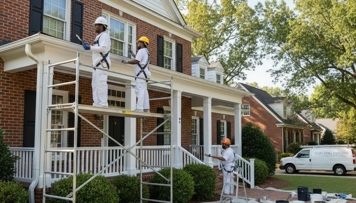 Professional painters serving Greensboro, NC for interior and exterior house painting services