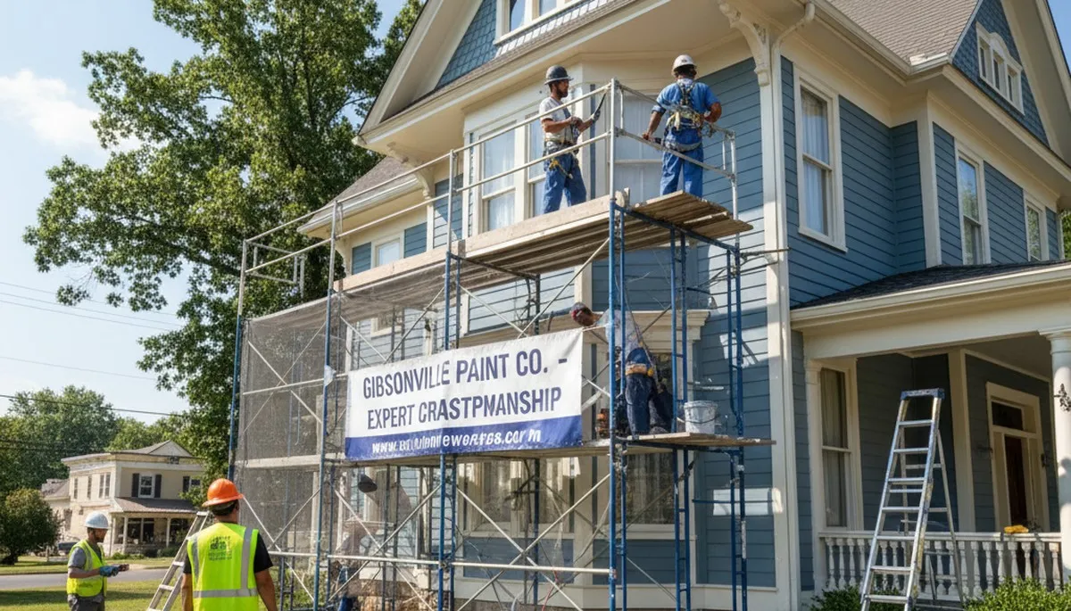 Painting crew serving Greensboro, NC, for residential and commercial interior and exterior projects